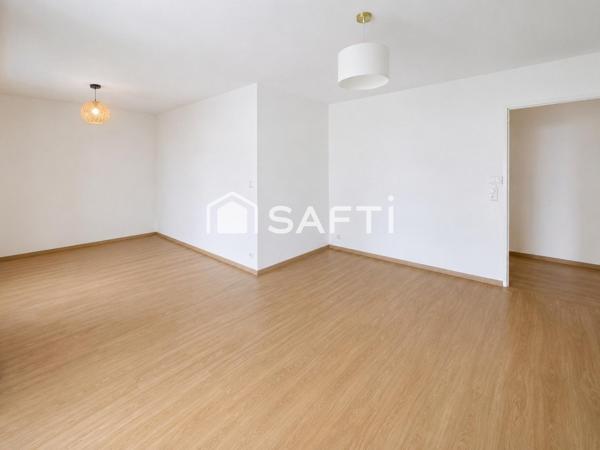 Appartement 2/3 chambres, balcons, parking et cave