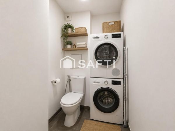 Appartement 2/3 chambres, balcons, parking et cave