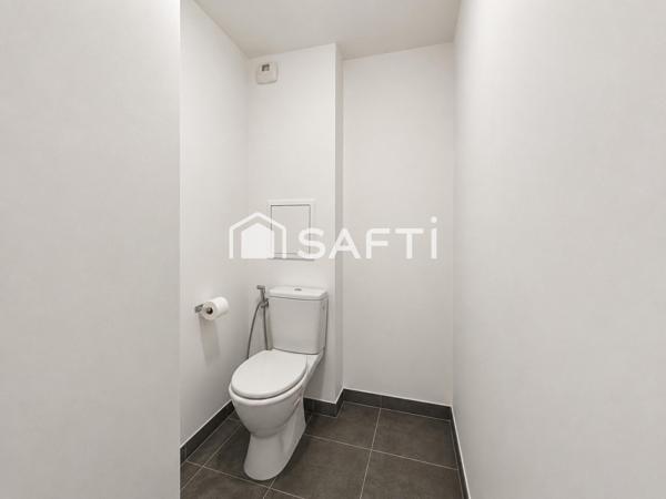 Appartement 2/3 chambres, balcons, parking et cave
