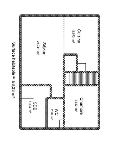 À louer F5 DUPLEX 99m2 HOMBOURG