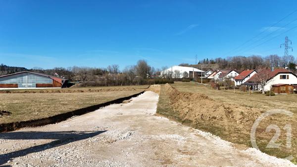 Terrain à vendre  846 m 2   DAMPIERRE LES BOIS  - 25