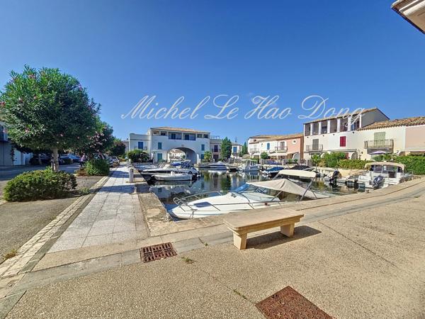 Maison en marina à vendre de type P4 en duplex à Aigues-Mortes (30220)