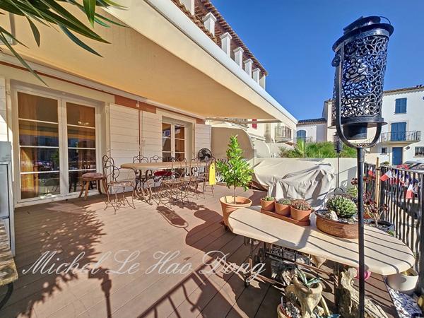 Maison en marina à vendre de type P4 en duplex à Aigues-Mortes (30220)