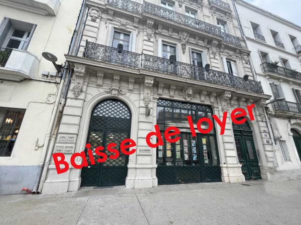 Bureaux à louer à Montpellier Gambetta avec accès ERP5 et piscine