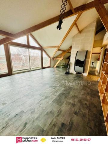 Dernier étage, lumière et modernité au coeur de Bruay-la-Buissière