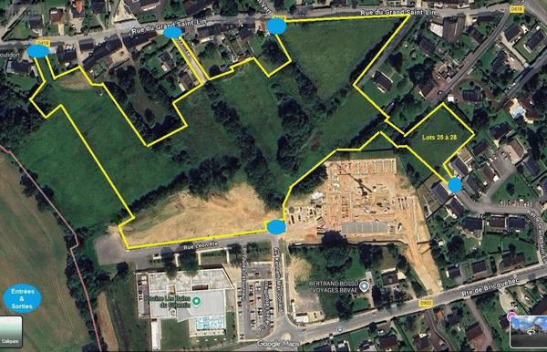 Terrain à Batir à vendre à Valognes dans la Manche (50700), ref :