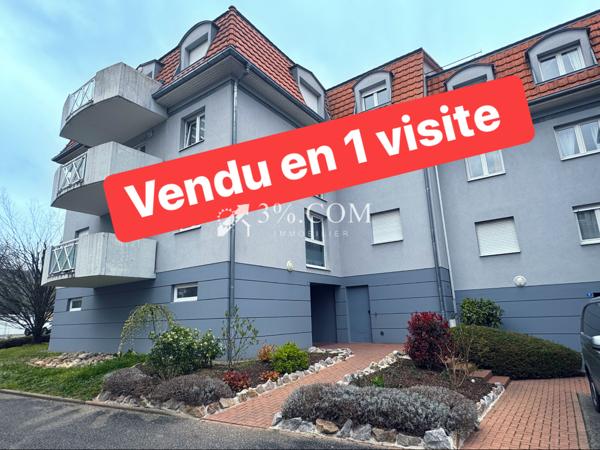 3%COM Beau F2 avec terrasse- garage - parking et cave  Brumath (67170)