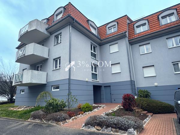3%COM Beau F2 avec terrasse- garage - parking et cave  Brumath (67170)