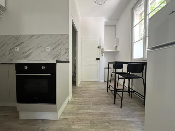 A LOUER T1 bis meublé refait à neuf 26.51 m²