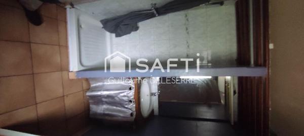 A Frévent maison à réconfortée avec beaucoup de potentiel et un terrain de 400m² à réinventer
