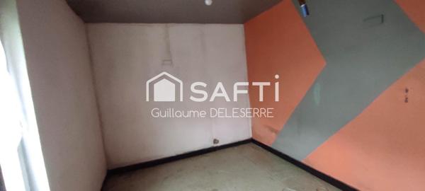 A Frévent maison à réconfortée avec beaucoup de potentiel et un terrain de 400m² à réinventer
