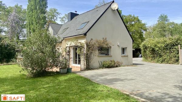 Maison familiale avec atelier indépendant