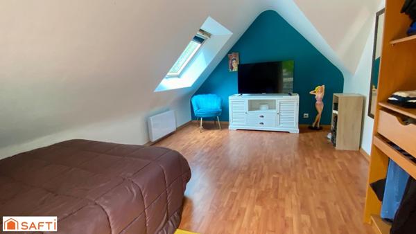 Maison familiale avec atelier indépendant