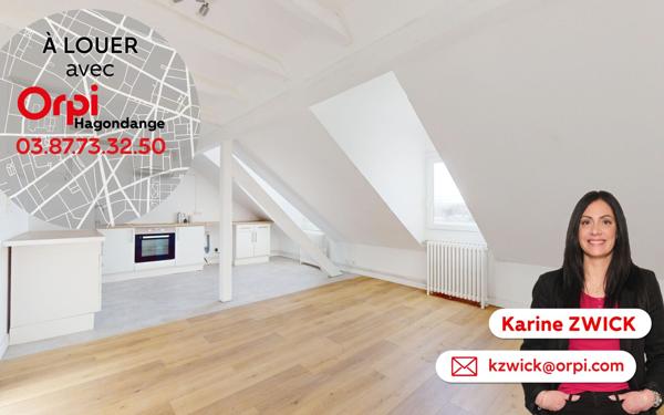 Appartement à louer    3 pièces • 51,16 m2 Hagondange