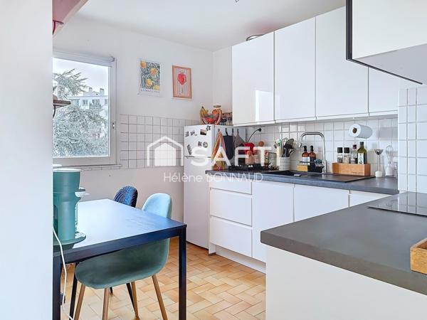 T3 lumineux avec balcon et parking - Métro 14