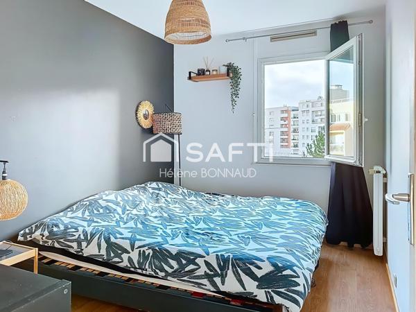 T3 lumineux avec balcon et parking - Métro 14