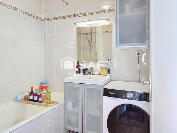 T3 lumineux avec balcon et parking - Métro 14