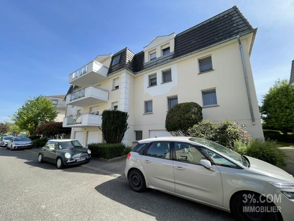 3%.COM – Exclusivité HOENHEIM, appartement F3/F4, 83m², garage/cave Hoenheim (67800)