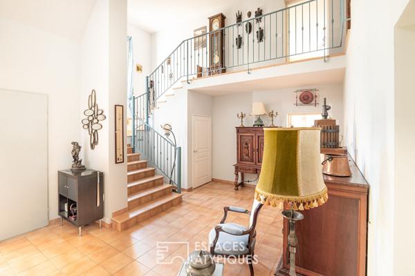 Maison d’architecte sur son parc arboré