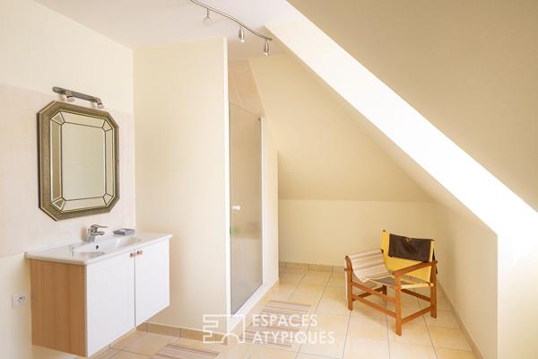 Maison d’architecte sur son parc arboré