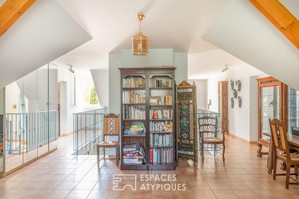 Maison d’architecte sur son parc arboré