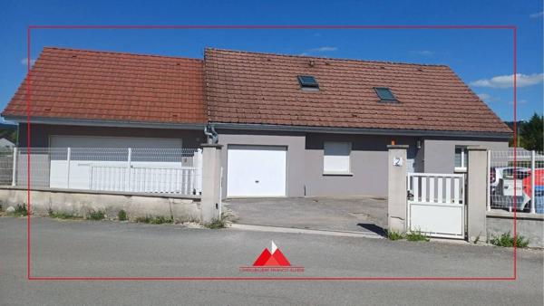 Maison individuelle de plain pied avec terrain
