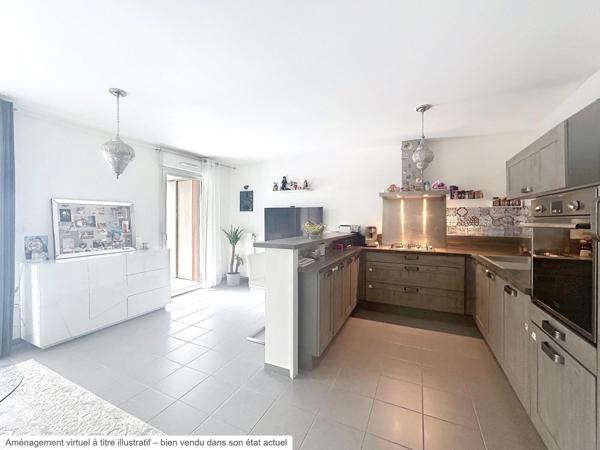 Appartement t4 avec jardin et parking