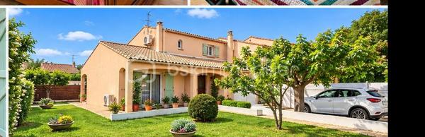 LUNEL – Maison 5 pièces – 127 m² – Terrain 451 m²

Dans un environnement résidentiel au calme, découvrez cette maison soigneusement entretenue, offrant de beaux volumes et un cadre de vie particulièrement agréable.
D'une superficie d'environ 127 m², elle propose 4 chambres et de généreux espaces de vie, parfaitement adaptés à une vie familiale.
Vous profiterez d'un jardin très bien entretenu et soigneusement aménagé, idéal pour les moments de détente, les repas en famille ou entre amis. 
Un système d'arrosage automatique vient faciliter son entretien et préserver la qualité des espaces verts.

☀️ Équipée de panneaux photovoltaïques, la maison bénéficie également d'un équipement permettant de valoriser la production d'énergie solaire.

⭐ Les atouts
🏠 Maison soigneusement entretenue
📐 Environ 127 m² habitables
🛏️ 4 chambres
🌳 Terrain de 451 m²
🌿 Jardin paysagé et très bien entretenu
💧 Arrosage automatique
☀️ Panneaux photovoltaïques
🚗 Garage / stationnement
📍 Secteur résidentiel de Lunel
🛍️ Commerces et commodités à proximité

Le secteur bénéficie notamment de la proximité des commerces, des écoles, des transports et des services, avec le centre commercial E. Leclerc à environ 460 m et plusieurs lignes/arrêts de bus à proximité