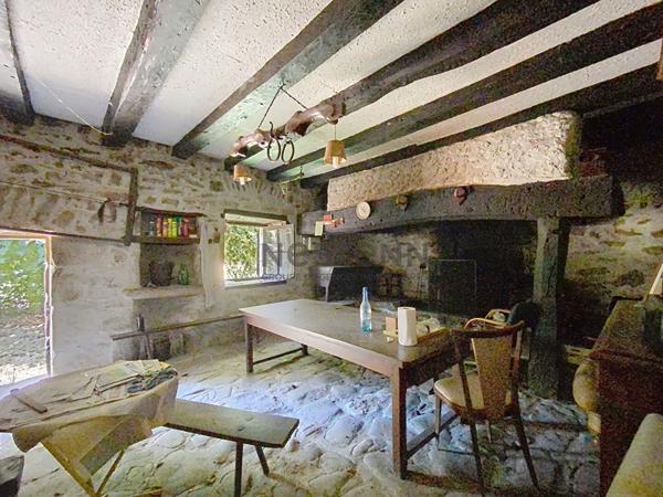 Charmant ensemble en pierre à rénover sur plus de 5 hectares de terrain