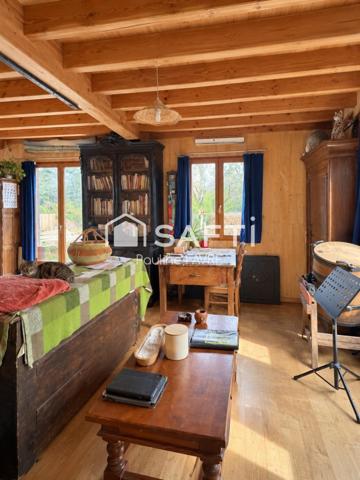 Maison bois écologique, lumineuse et modulable