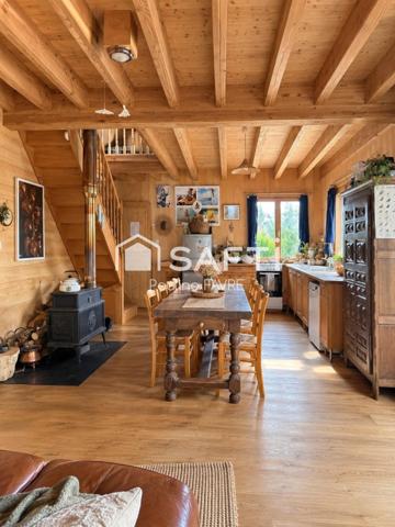 Maison bois écologique, lumineuse et modulable