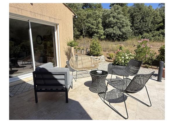 VILLA DE 166M2 DE PLAIN PIED AVEC PISCINE ET GRAND SOUS SOL
