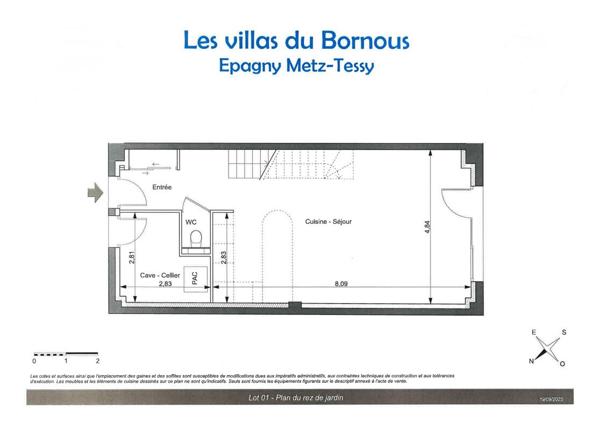 Maison mitoyenne en duplex de 103.24 m², à Epagny Metz-Tessy