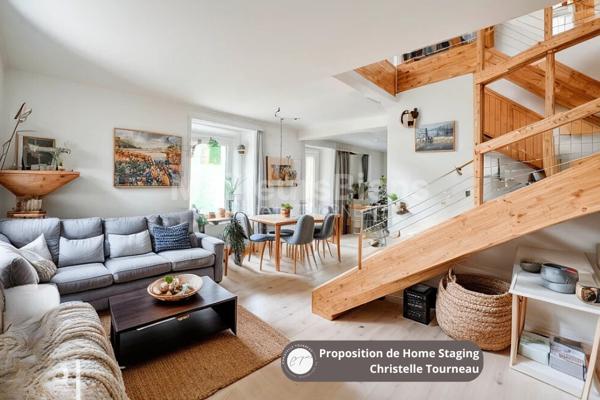 Maison en pierre au coeur du bourg