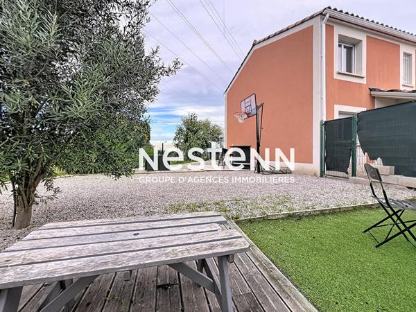 Perpignan, maison 3 faces 4 chambres, jardin et piscine