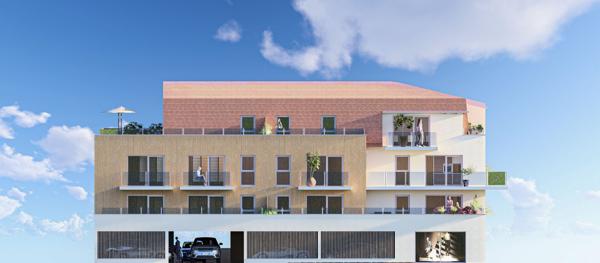 Appartement 2 chambres 65.52m² + Terrasse de 39.7m² Fort Mahon Plage