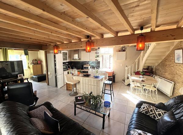 Maison Ste Foy La Grande 89m² habitables avec jardinet