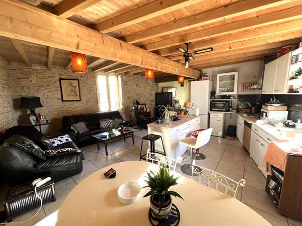 Maison Ste Foy La Grande 89m² habitables avec jardinet