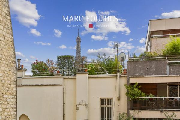 Paris XVI TROCADERO Vues monuments – Appartement 3 pièces avec balcon