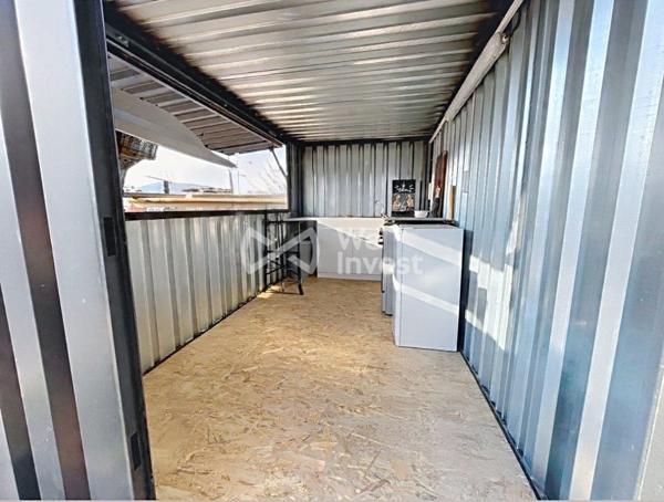 Appartement de type 2 avec spacieuse terrasse de 76 m2.