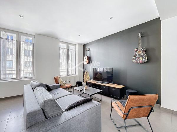 Appartement de type 2 avec spacieuse terrasse de 76 m2.