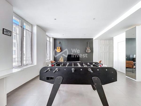 Appartement de type 2 avec spacieuse terrasse de 76 m2.