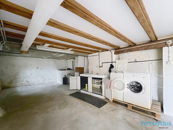 MAISON et GRANDE DEPENDANCE - 3 CHBRES – JARDIN –  SOUS SOL