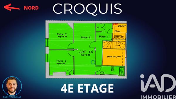 Appartement à vendre 2 pièces 43 m² Bayonne