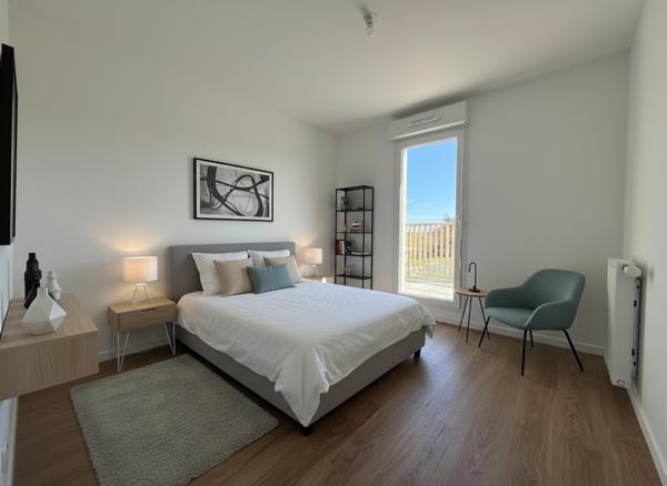 A Vendre Appartement 3 pièces lumineux au dernier étage à Meaux - T3 2022 : terrasse XXL, parking, géothermie ? clé en main .