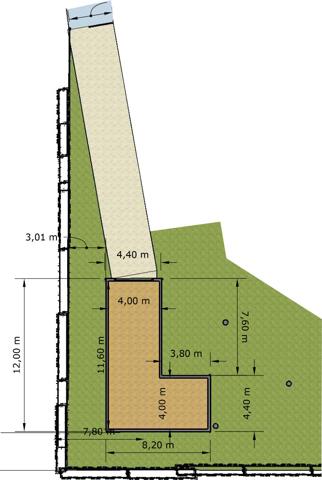 Maison de 62m2 à finir sur terrain arboré et paysagé