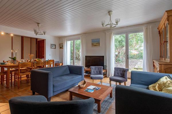 Cap Ferret, Dune de L’Herbe, ravissante villa de 132 m2 (5 chambres), nichée dans un écrin de verdure