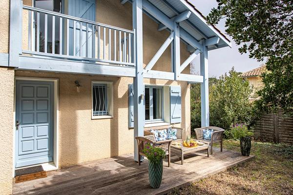 Cap Ferret, Dune de L’Herbe, ravissante villa de 132 m2 (5 chambres), nichée dans un écrin de verdure