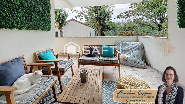 CHARVIEU-CHAVAGNEUX – T5 lumineux avec terrasse