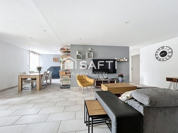 CHARVIEU-CHAVAGNEUX – T5 lumineux avec terrasse